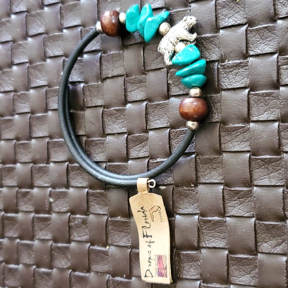 DROPS OF FLORIDA CORD WRAP BRACELET NWT